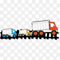 卡通小卡车-空若网 卡通小卡车-空若网