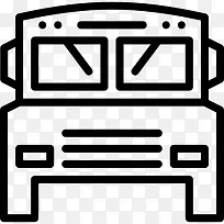 校车空图标-空若网 校车空图标-空若网