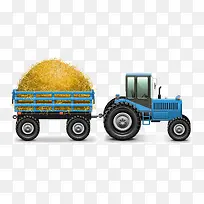 拉草的车素材-空若网 拉草的车素材-空若网