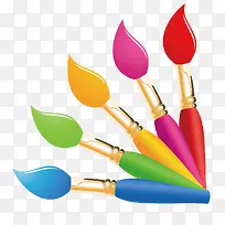 彩色画笔-空若网 彩色画笔-空若网