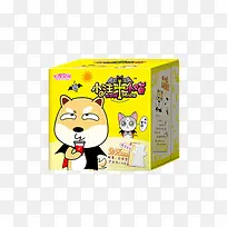 黄色卡通包装七度空间产品实物-空若网 黄色卡通包装七度空间产品实物-空若网