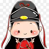 卡通可爱新郎-空若网 卡通可爱新郎-空若网