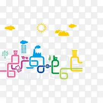 卡通手绘城市-空若网 卡通手绘城市-空若网