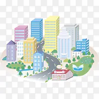 卡通城市-空若网 卡通城市-空若网