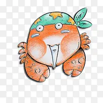 手绘卡通大闸蟹-空若网 手绘卡通大闸蟹-空若网