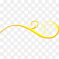 黄色卡通可爱枝条-空若网 黄色卡通可爱枝条-空若网