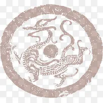龙纹设计创意水墨-空若网 龙纹设计创意水墨-空若网
