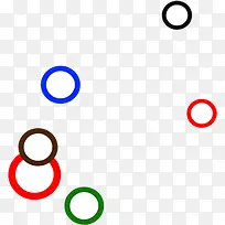 多彩圆环舞动-空若网 多彩圆环舞动-空若网