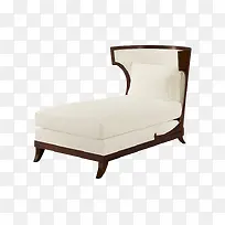 白色实木单人床家具-空若网 白色实木单人床家具-空若网