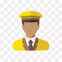 的士平面设计图示-的士司机透明背景-空若网 的士平面设计图示-的士司机透明背景-空若网