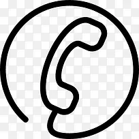 免抠透明电话图标-空若网 免抠透明电话图标-空若网