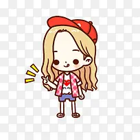 卡通女孩-空若网 卡通女孩-空若网