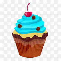 蓝色奶油蛋糕-空若网 蓝色奶油蛋糕-空若网