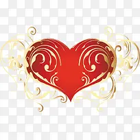 海报效果花纹设计爱心-空若网 海报效果花纹设计爱心-空若网