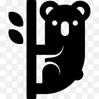 澳大利亚考拉图标-空若网 澳大利亚考拉图标-空若网