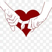 卡通手牵手-空若网 卡通手牵手-空若网