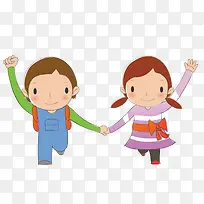 手牵手的情侣-空若网 手牵手的情侣-空若网