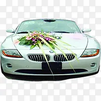 白色跑车婚车婚礼-空若网 白色跑车婚车婚礼-空若网