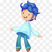 可爱卡通手绘男孩-空若网 可爱卡通手绘男孩-空若网