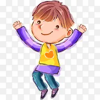 手绘短发可爱男孩-空若网 手绘短发可爱男孩-空若网