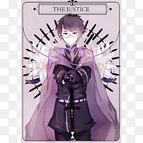 手绘插画眼镜男孩-空若网 手绘插画眼镜男孩-空若网