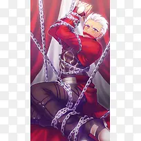 手绘插画拯救男孩-空若网 手绘插画拯救男孩-空若网