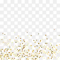 矢量金色光点装饰-空若网 矢量金色光点装饰-空若网