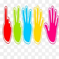 手指手掌素材-空若网 手指手掌素材-空若网