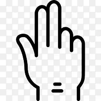 手指图标-空若网 手指图标-空若网