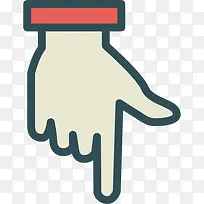 手指图标-空若网 手指图标-空若网