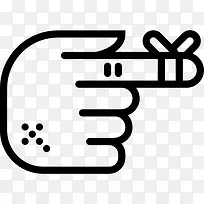 手指图标-空若网 手指图标-空若网