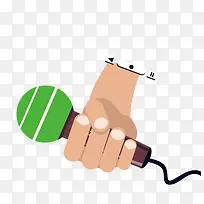 手拿话筒-空若网 手拿话筒-空若网