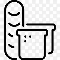 面包图标-空若网 面包图标-空若网