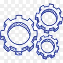 手绘齿轮-空若网 手绘齿轮-空若网