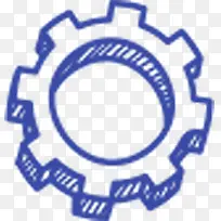 手绘齿轮-空若网 手绘齿轮-空若网