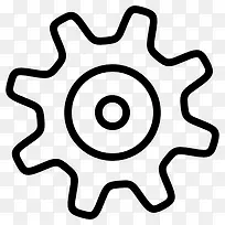 齿轮圈图标-空若网 齿轮圈图标-空若网