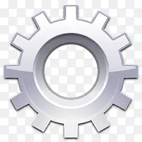 白色齿轮手绘-空若网 白色齿轮手绘-空若网