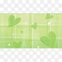 绿色爱心背景底纹-空若网 绿色爱心背景底纹-空若网