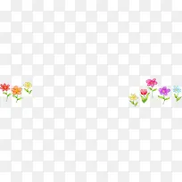 手绘多彩花朵设计-空若网 手绘多彩花朵设计-空若网