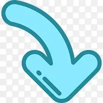 向下箭头图标-空若网 向下箭头图标-空若网