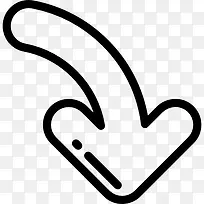 向下箭头图标-空若网 向下箭头图标-空若网