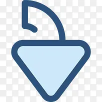 向下箭头图标-空若网 向下箭头图标-空若网