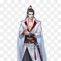 白色衣服美男子-空若网 白色衣服美男子-空若网