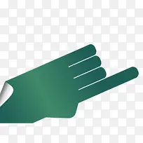 ppt创意手指-空若网 ppt创意手指-空若网