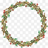 树枝花环欧式花纹-空若网 树枝花环欧式花纹-空若网