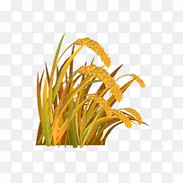 水稻卡通矢量素材-空若网 水稻卡通矢量素材-空若网