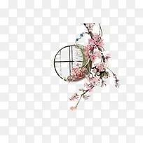 古风梅花树枝-空若网 古风梅花树枝-空若网