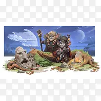 动漫游戏人物创意-空若网 动漫游戏人物创意-空若网