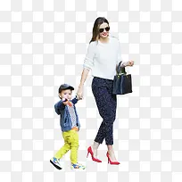高清创意时尚街拍母子-空若网 高清创意时尚街拍母子-空若网