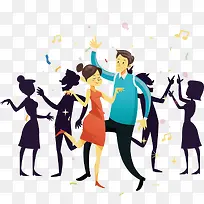 热舞的时尚男女-空若网 热舞的时尚男女-空若网